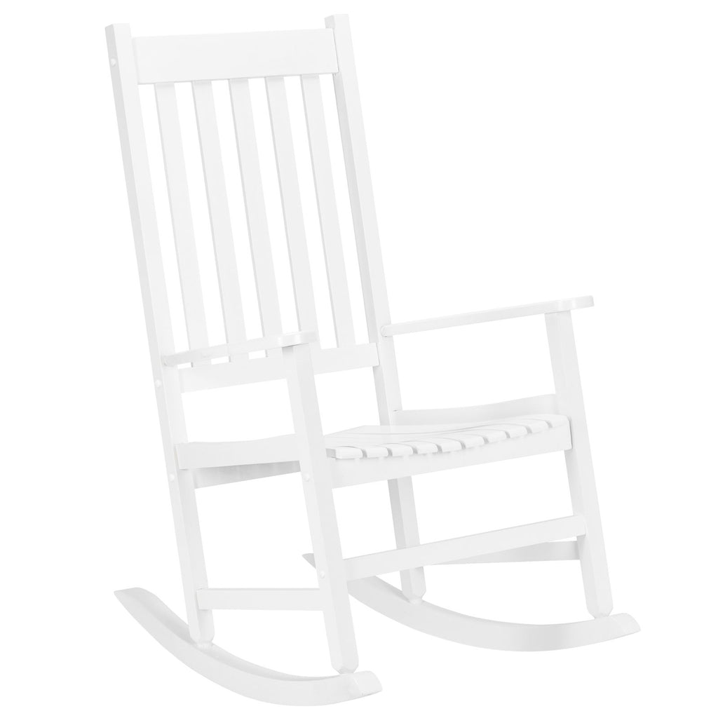 68.5*86*115CM Square Wooden Rocking Chair Original Color
