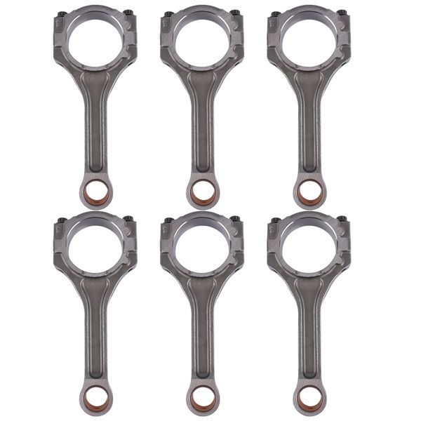 6Pcs Engine Connecting Rod Set for Hyundai Azera Kia Sedona Sedan Sport Utility Van 2011-2021 235103L100 235103CFA0