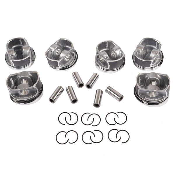 6Pcs Pistons Rings Kit for Phaeton Passat Touareg Porsche Cayenne Audi Q7 06-17
