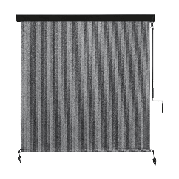 6'X8' Light Grey HDPE covered roller shutter
