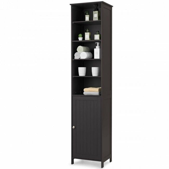 72'' Free Standing Tall Floor Bathroom Storage Cabinet