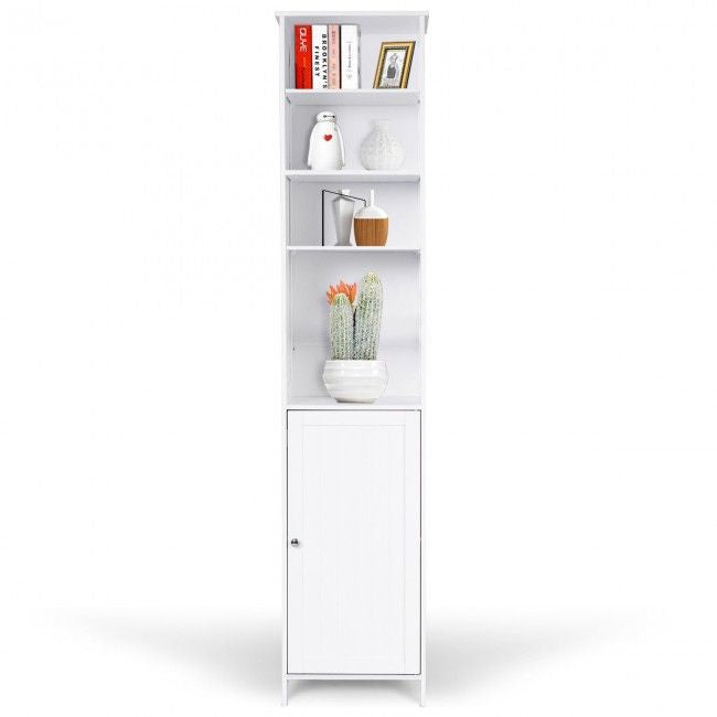 72'' Free Standing Tall Floor Bathroom Storage Cabinet