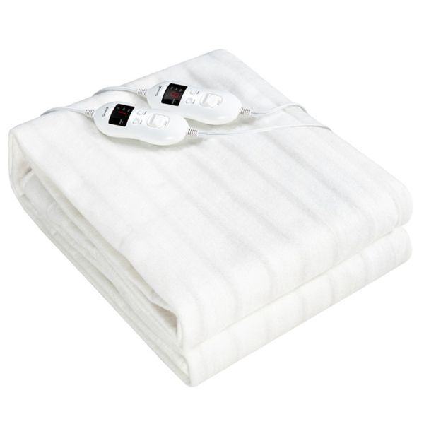 75' X 54' Electric Heated Mattress Pad with Adjustable Temperatures 10 H Timer