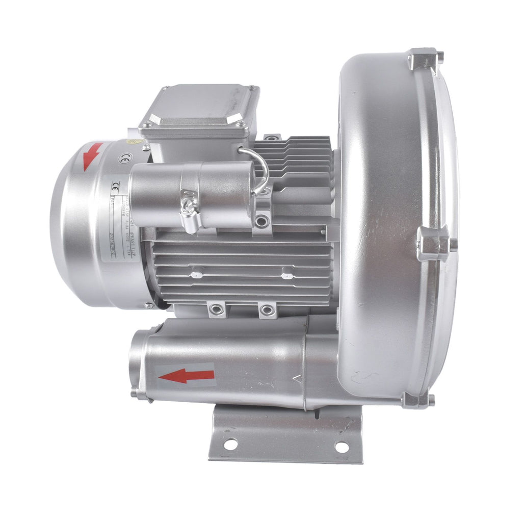 76"H2O Press Regenerative Air Blower Aluminum Alloy Replacement for Plastic&Rubber Industry