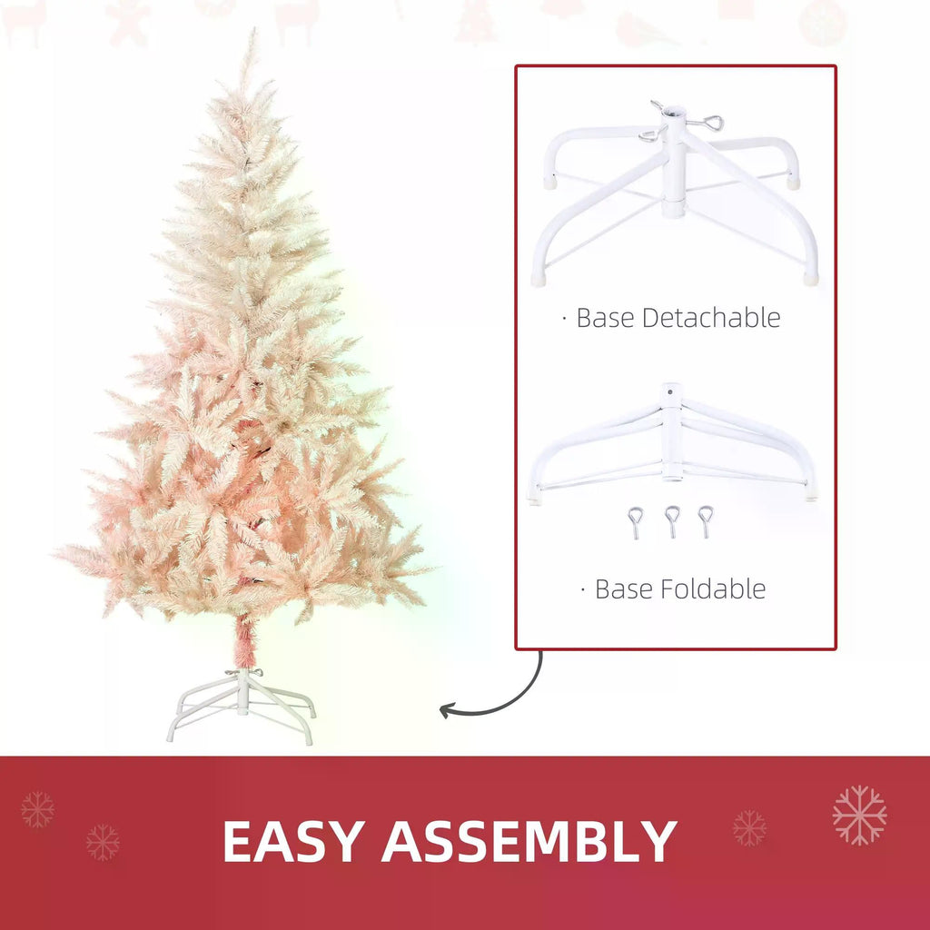 7ft Pink Christmas tree