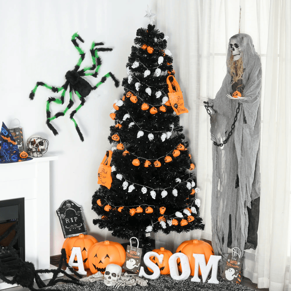 7ft Prelit Artificial Christmas Tree