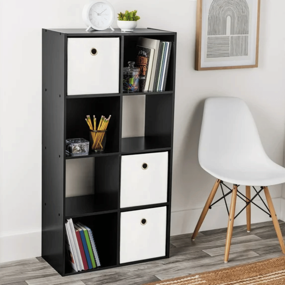 8 Cube Storage Organizer, Black (Shipment from Walmart)