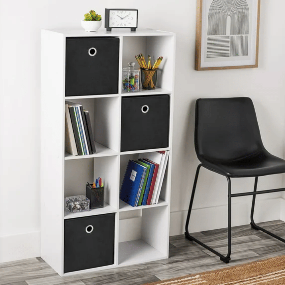 8 Cube Storage Organizer, White (Shipment from Walmart)