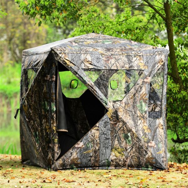 80" Person Portable Pop-Up Ground Tent with Carrying Bag
