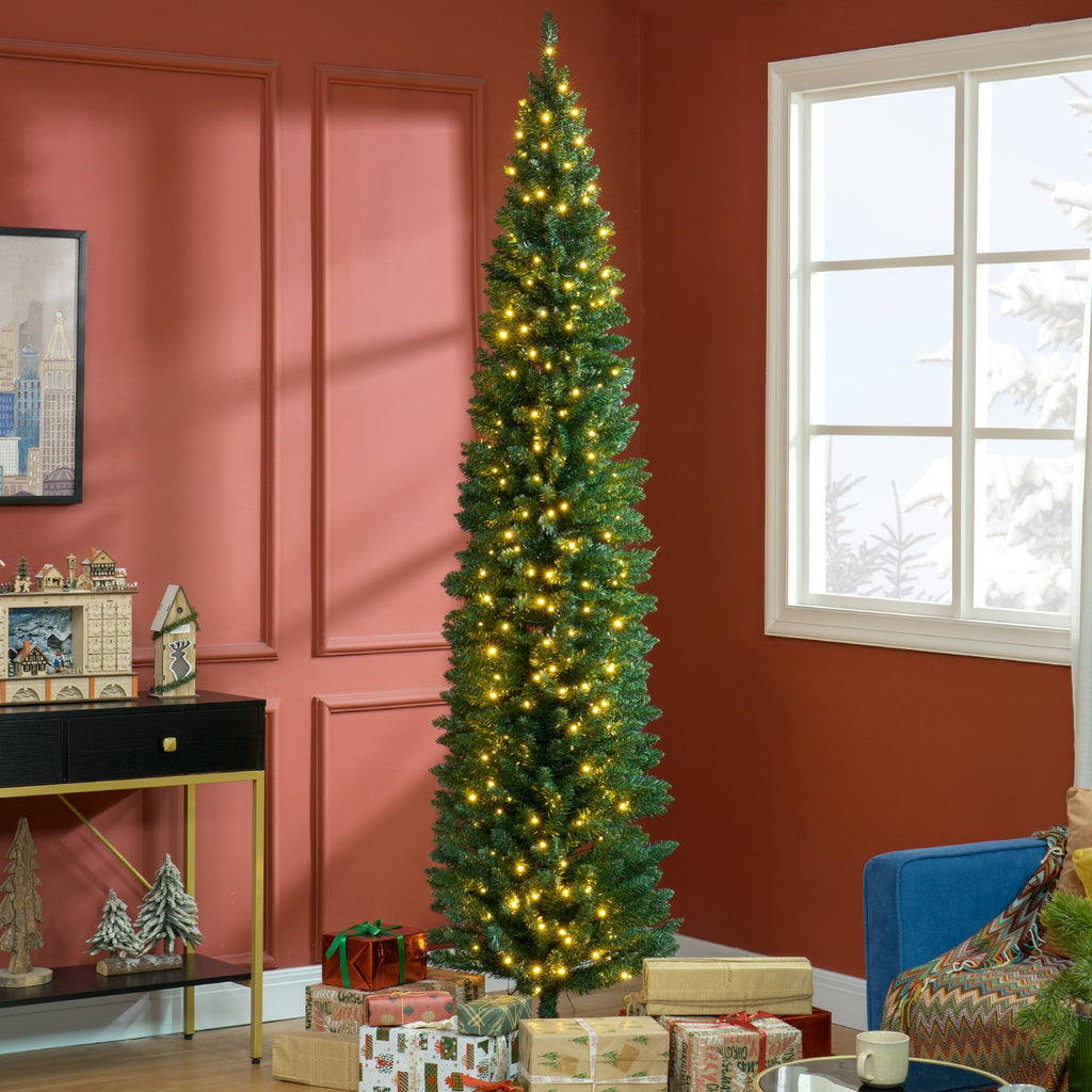 8ft Prelit Christmas Tree(No shipments on weekends)