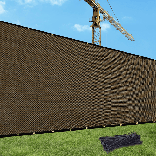 8'X50' Sand HDPE Fence