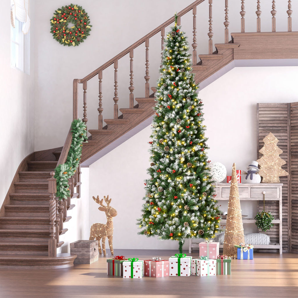 9Ft Christmas Tree 30.75 Inches for Outdoor