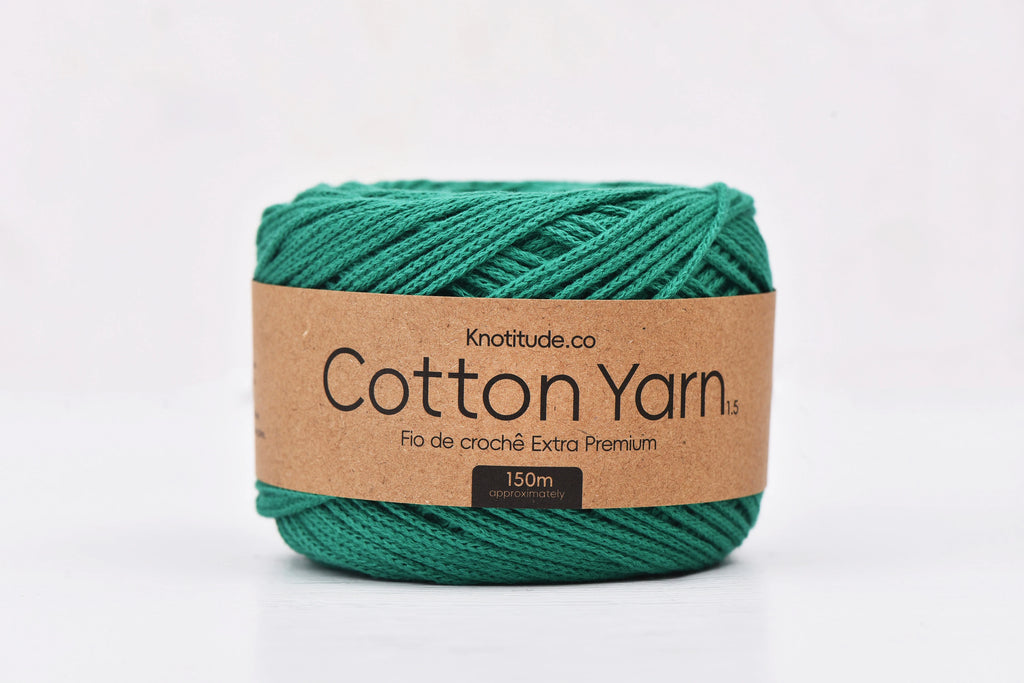 1.5mm Cotton Yarn 150m Ball For Knitting And Crochet