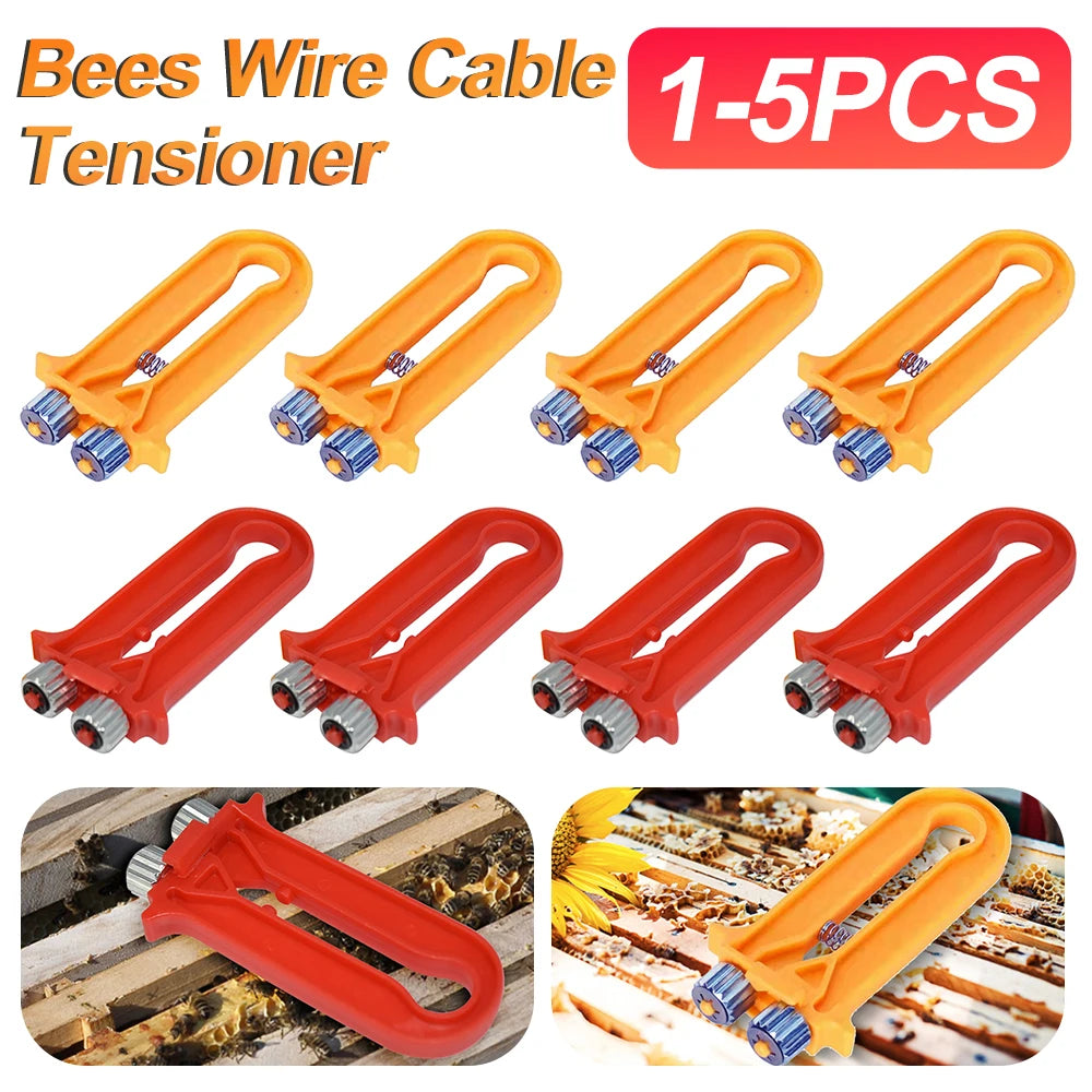 Beekeeping Bees Wire Cable Tensioner Beekeeping Equipment Crimper Nest Box Plastic Portable Durable Tight String Wire Tool