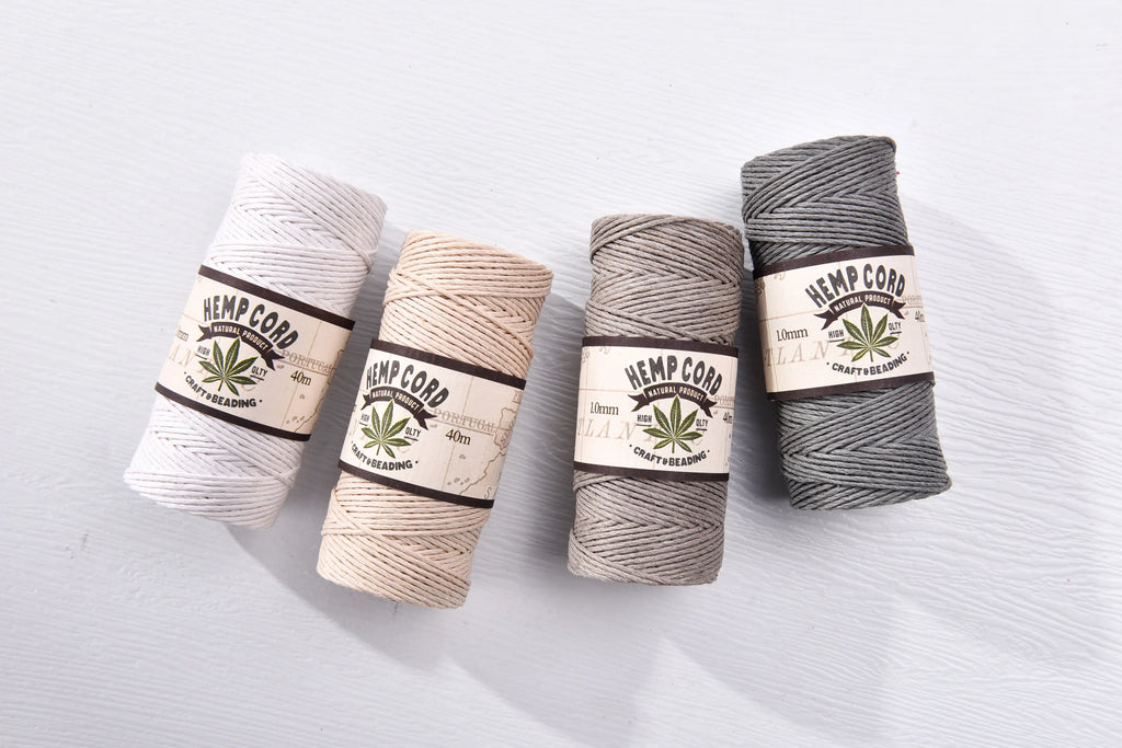 1.0mm Hemp Cord For Jewelry Making Macrame Crafting