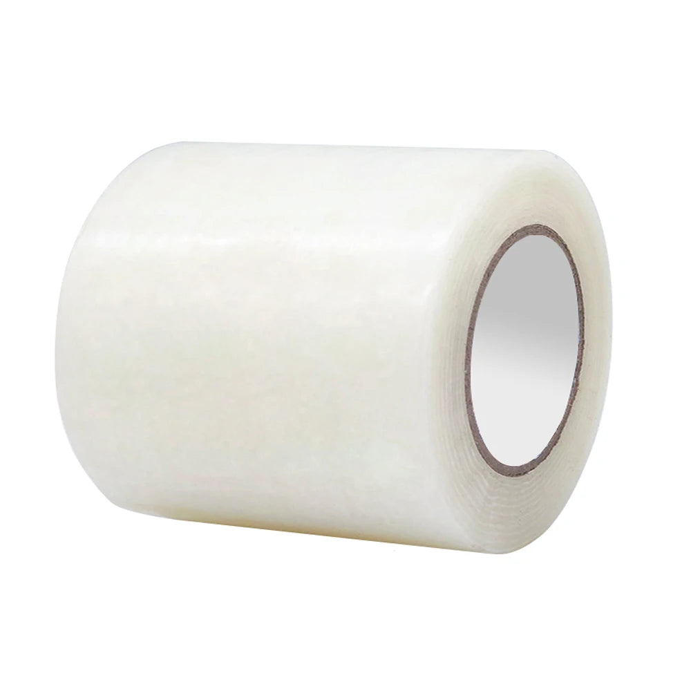 32.8ft Greenhouse Repair Tape Clear UV Resistant Waterproof Plastic Sheeting Film Self-Adhesive Polyethylene Tape For Workshop
