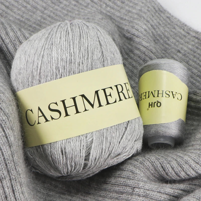 Ladies Cashmere Yarn Anti Pilling Soft Hand Knit Wool Balls