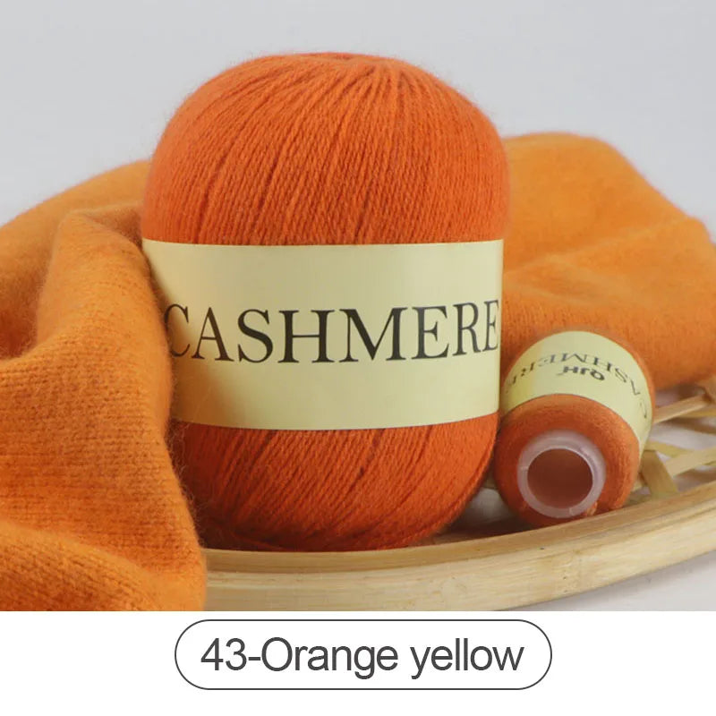 Ladies Cashmere Yarn Anti Pilling Soft Hand Knit Wool Balls