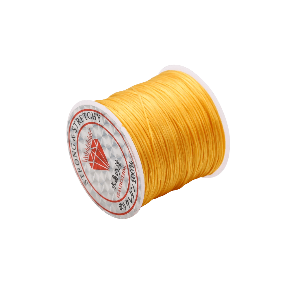 10/40M 1mm Elastic Thread Round Crystal Line Nylon Rubber Stretchy Cord Elastic Rope For DIY Jewelry Making Beading Bracelet