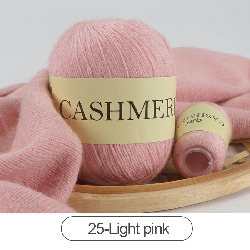 Ladies Cashmere Yarn Anti Pilling Soft Hand Knit Wool Balls