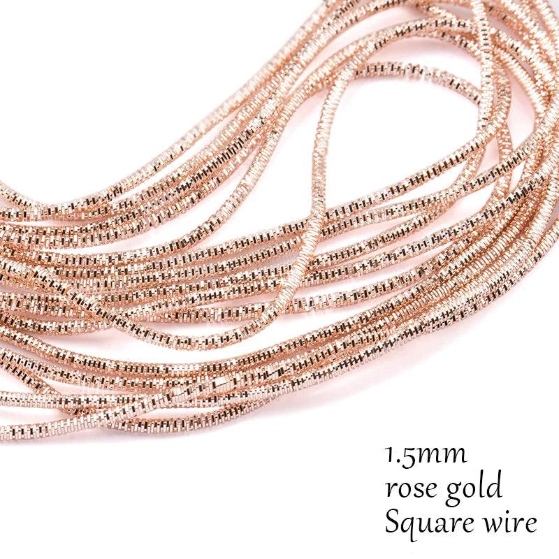 French Bullion Wire French Coil  Embroidery Silk Thread Sewing DIY Accessories Jewelry Making Embroidery Metalic Purl Wire