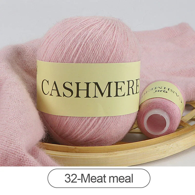 Ladies Cashmere Yarn Anti Pilling Soft Hand Knit Wool Balls