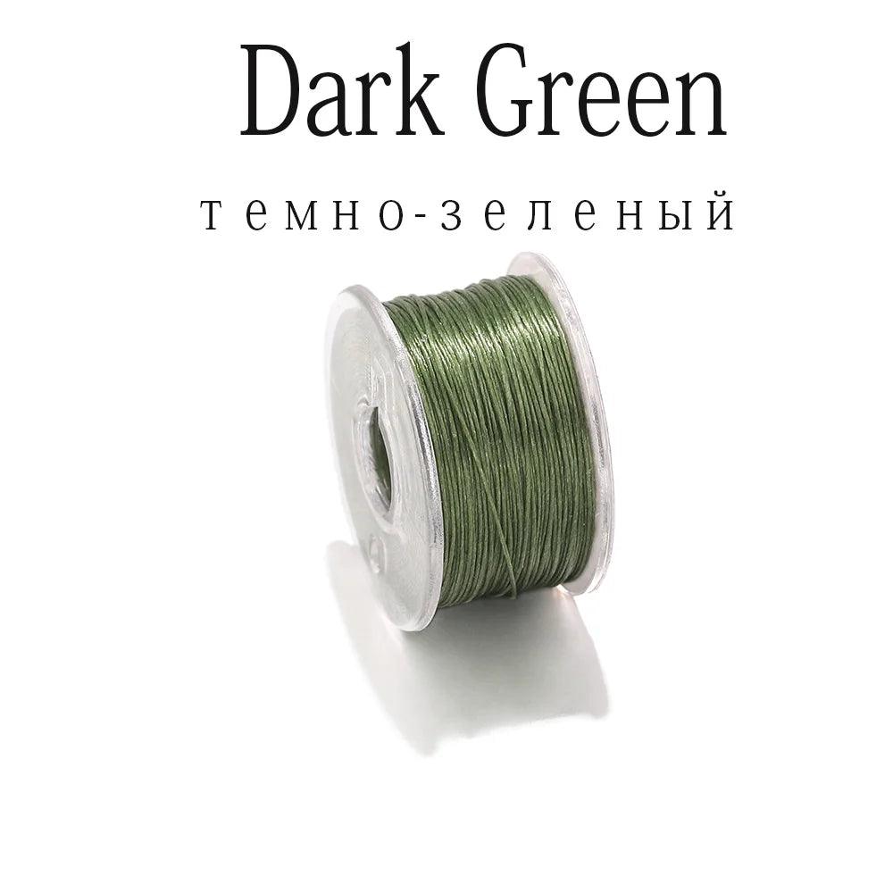 50Yards Nylon Bead Thread Nonelastic Beading Threads Seed Beads Cord Thread for DIY Bracelets Necklace Jewelry Making Supplies