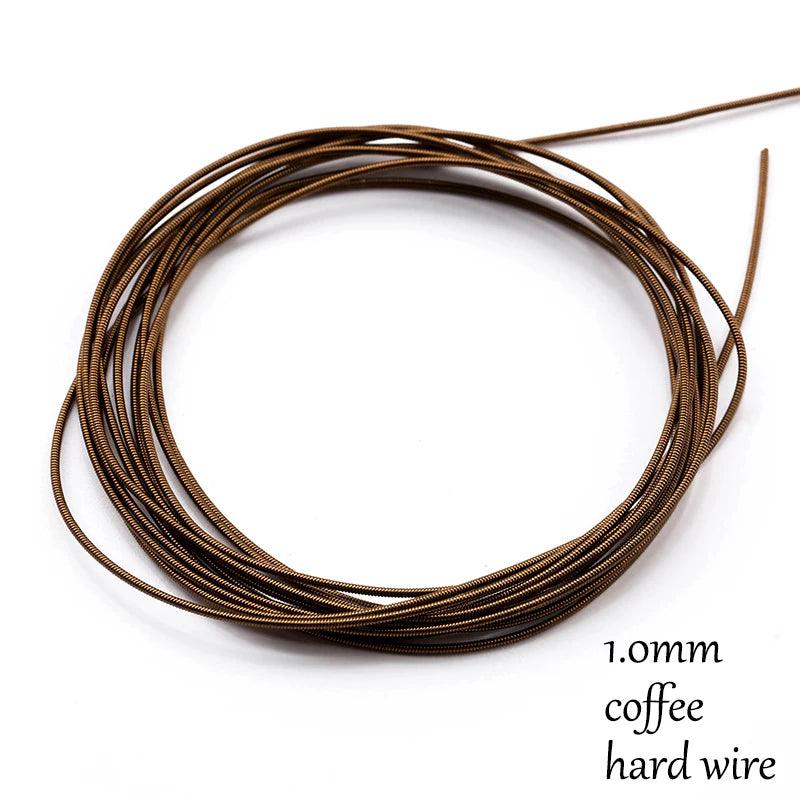 French Bullion Wire French Coil  Embroidery Silk Thread Sewing DIY Accessories Jewelry Making Embroidery Metalic Purl Wire