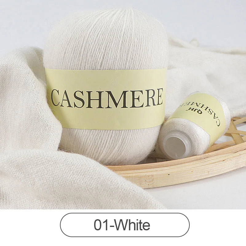 Ladies Cashmere Yarn Anti Pilling Soft Hand Knit Wool Balls