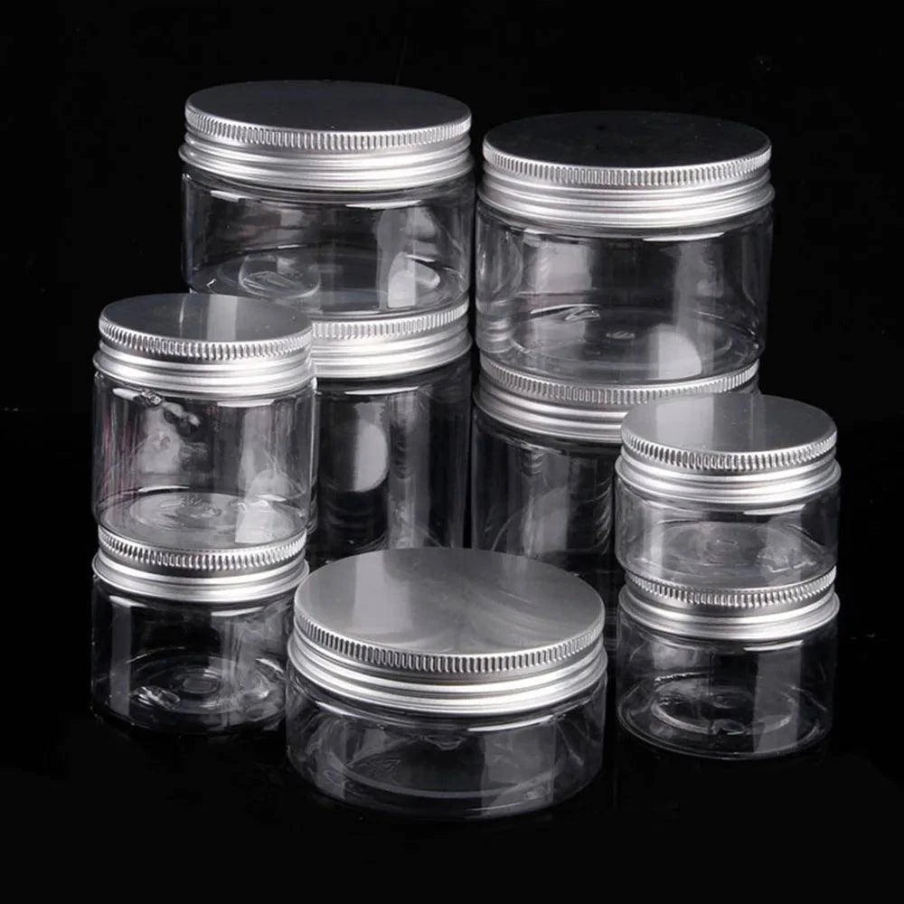 1 PC Candle Jars with Lid Bulk Round Candle Container Tins Empty Storage Box for DIY Salves Skin Care Beauty Samples - Winord