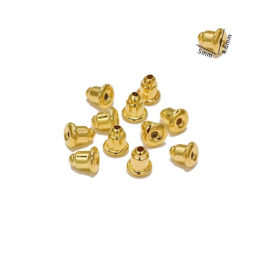 200-1000pcs/Lot Rubber Ear Backs Stopper Earnuts Stud Earring Back Supplies For DIY Jewelry Finding Making Accessories Wholesale