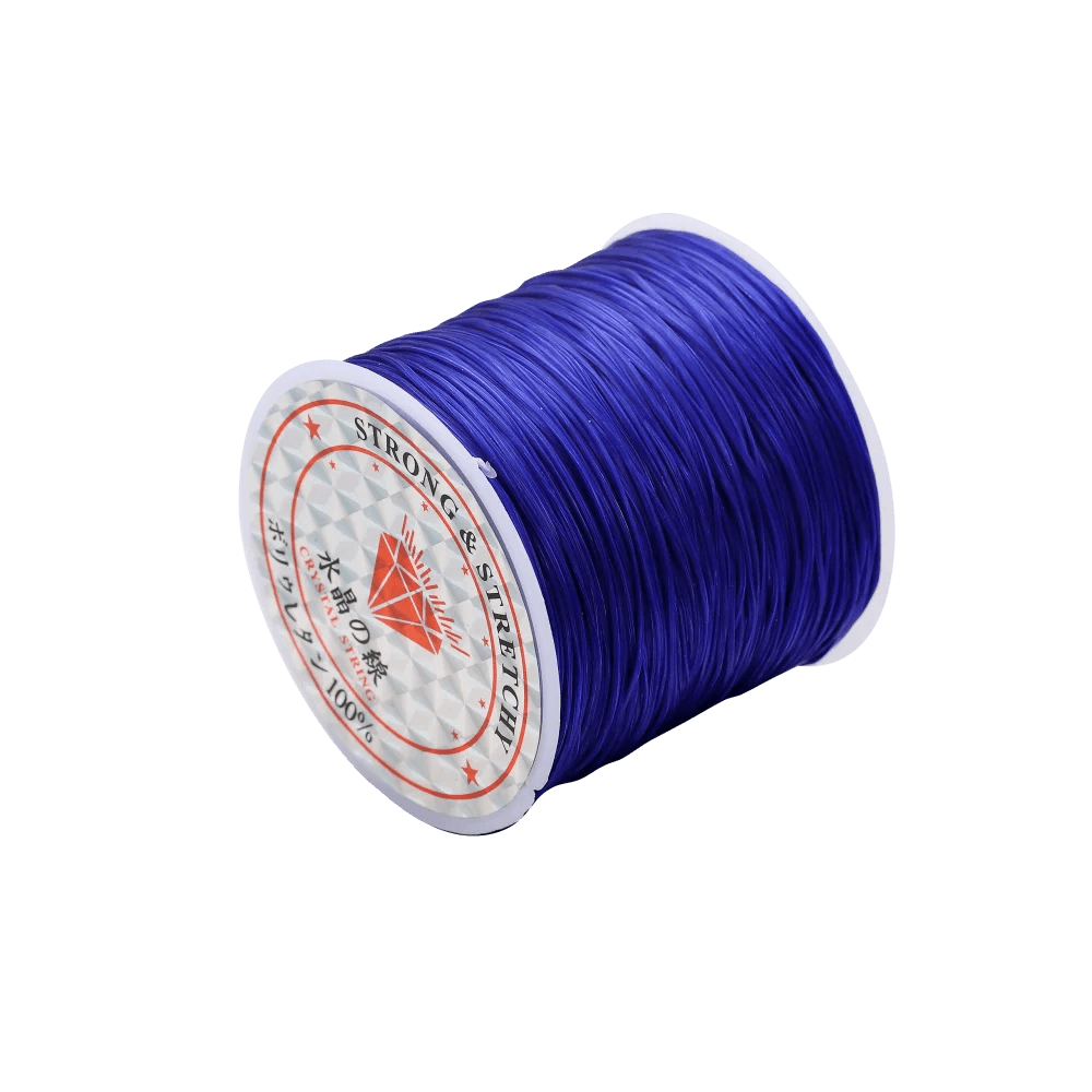 10/40M 1mm Elastic Thread Round Crystal Line Nylon Rubber Stretchy Cord Elastic Rope For DIY Jewelry Making Beading Bracelet
