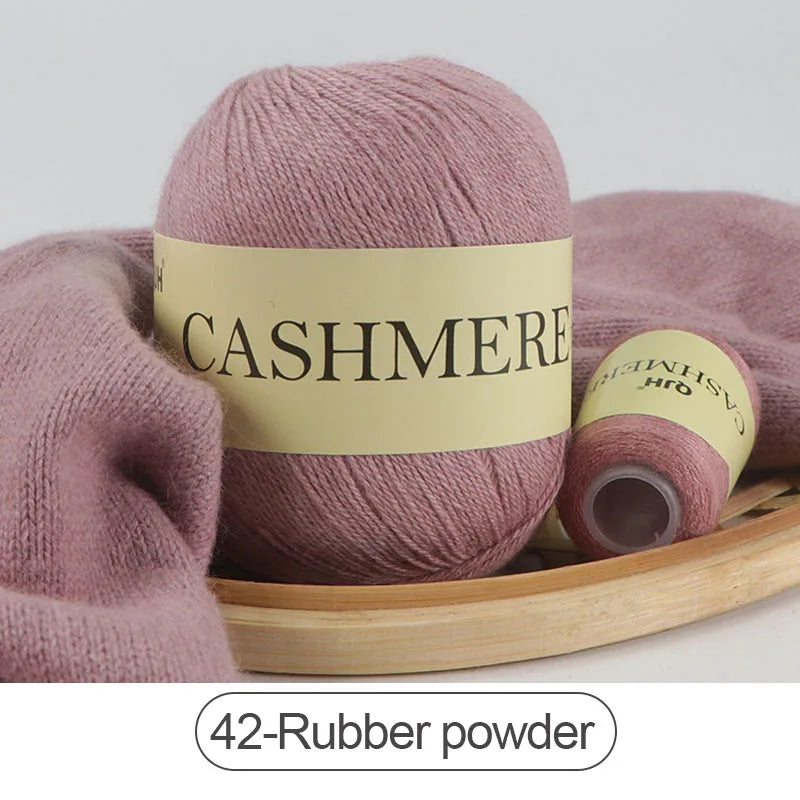 Ladies Cashmere Yarn Anti Pilling Soft Hand Knit Wool Balls