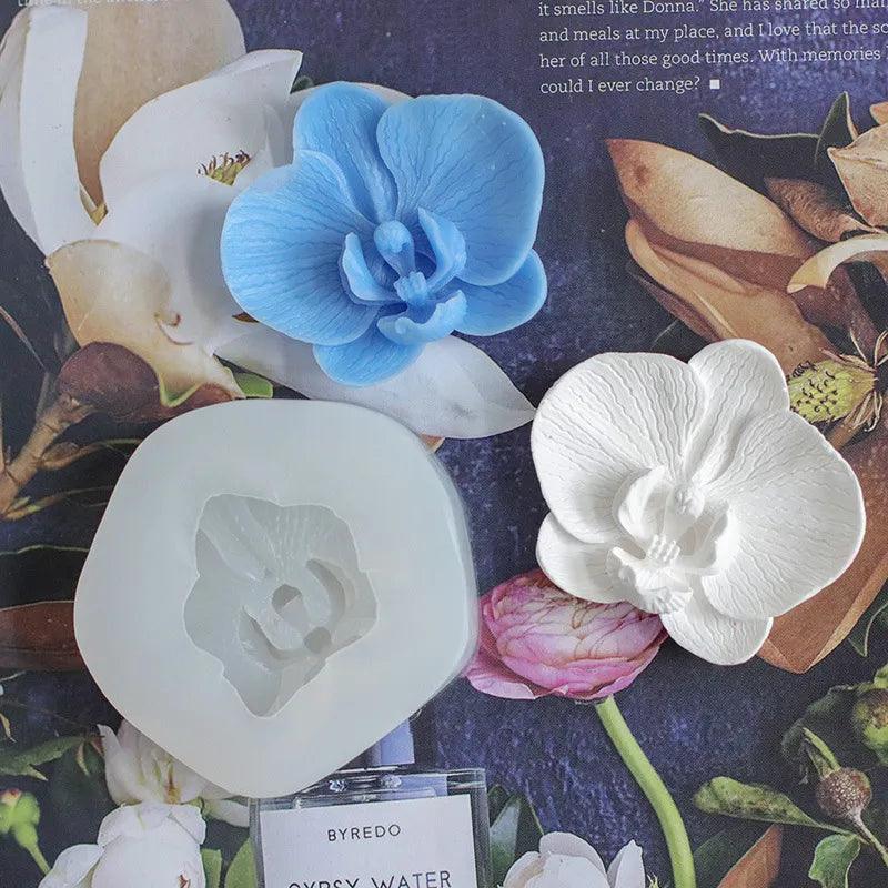 New Rose Shape Silicone 3D Soap Mold Fondant Cake Mold Cupcake Jelly Candle Candy Chocolate Decoration Baking Tool Moulds