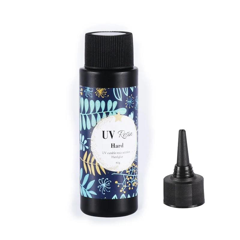 UV Resin Glue Ultraviolet Curing Solar Cure Sunlight Activated Hard Quick Drying For Jewelry Resin Gel 10/15/25/30/50/60/100