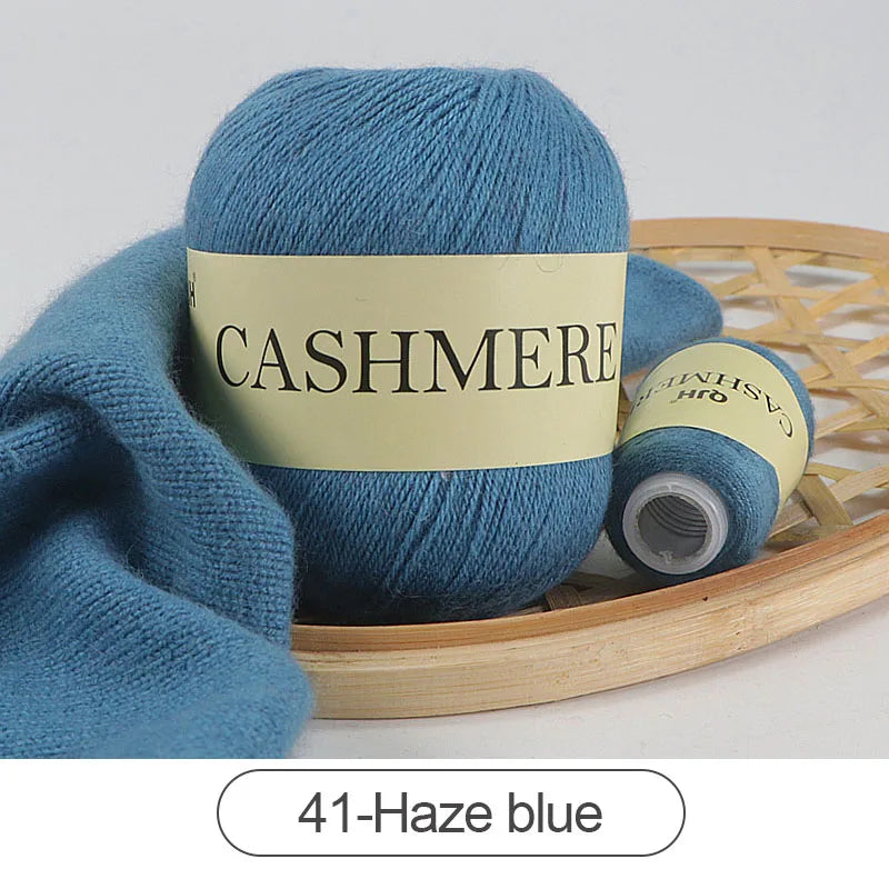 Ladies Cashmere Yarn Anti Pilling Soft Hand Knit Wool Balls