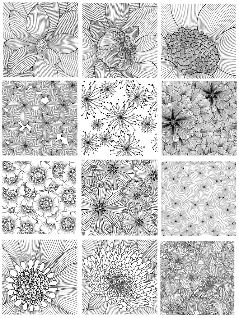 Beautiful Stamen|Seamless Pattern Clear Stamps For DIY Scrapbooking Card Making Album Decorative Silicone Seal Craft