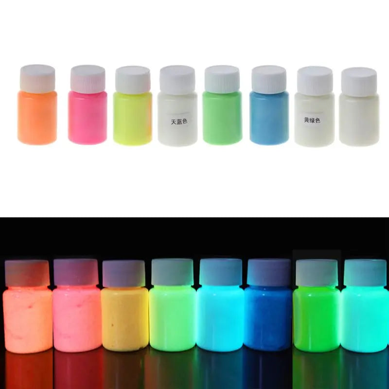 Glow in The Dark Liquid Luminous Pigment Non-Toxic for Paint Nails Resin Makeup DIY Resin Molds Jewelry Making Tools