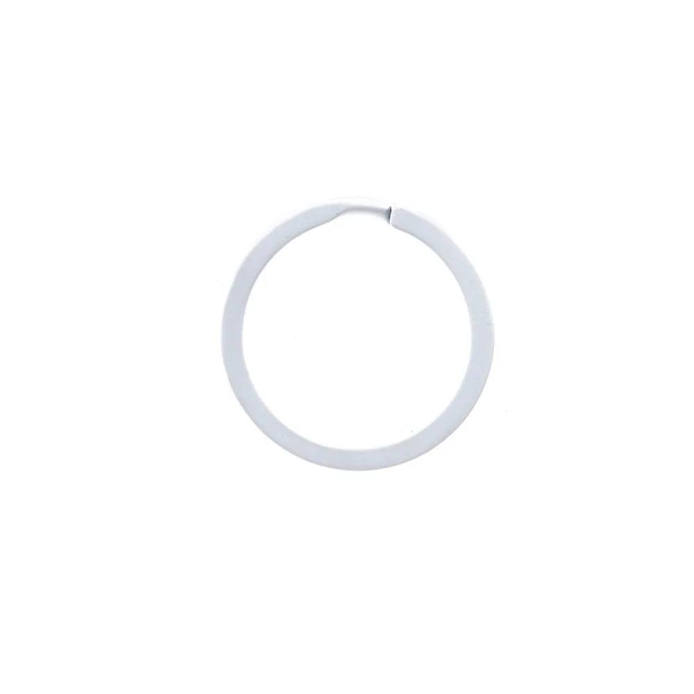 10pc/lot 30mm Round DIY Metal Key Holder Split Rings Unisex Keyring Keychain Jewelry Keyfob Making Accessories Findngs