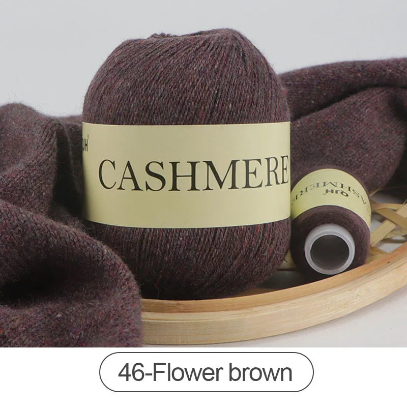 Ladies Cashmere Yarn Anti Pilling Soft Hand Knit Wool Balls