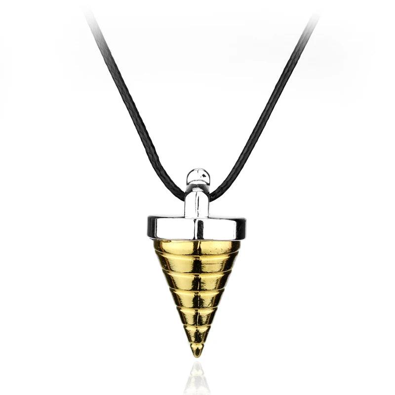 Cartoon Tengen Toppa Gurren Lagann Necklace Tengentoba Gulenlagan Core Drill Pendant Necklace Jewelry Accessories