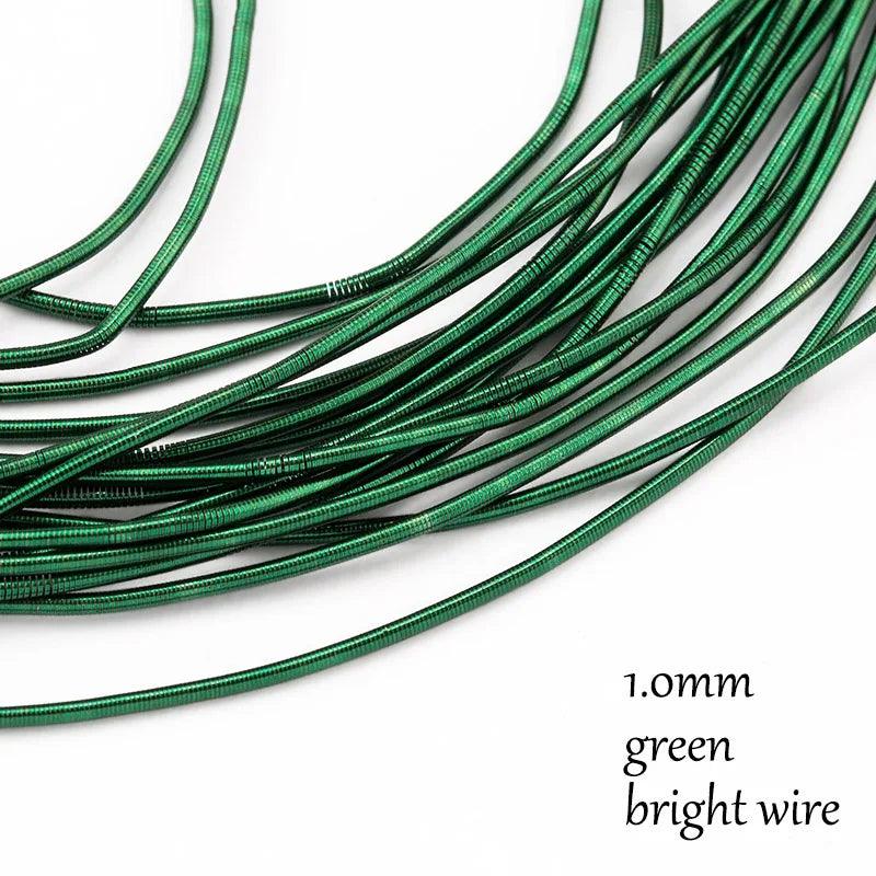 French Bullion Wire French Coil  Embroidery Silk Thread Sewing DIY Accessories Jewelry Making Embroidery Metalic Purl Wire
