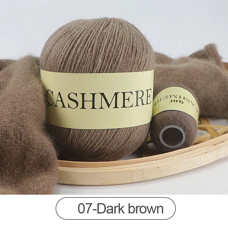 Ladies Cashmere Yarn Anti Pilling Soft Hand Knit Wool Balls