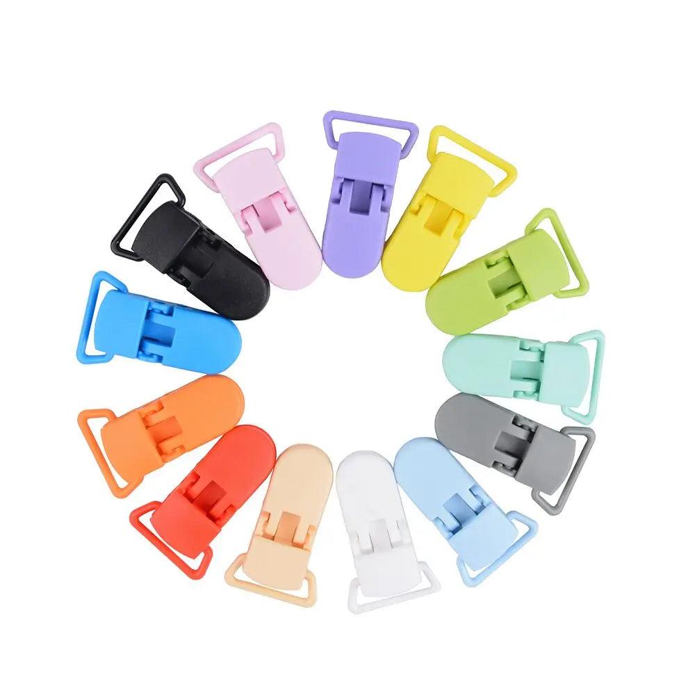 LOFCA 10pcs/Lot Fashion Plastic 20mm jewelry creation clip Pendant necklace accessories clips for  Necklace Jewelry Accessories