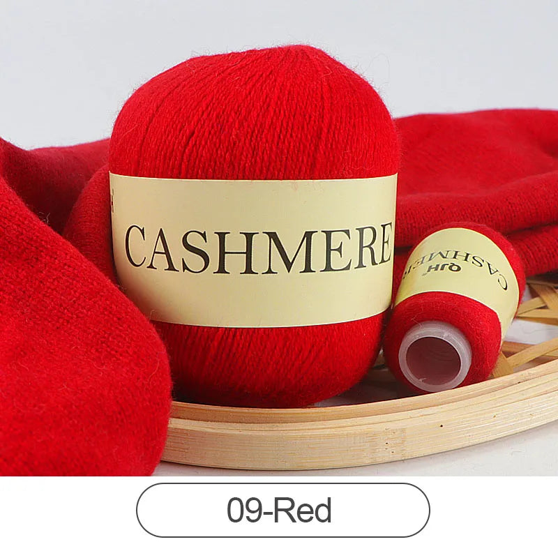 Ladies Cashmere Yarn Anti Pilling Soft Hand Knit Wool Balls