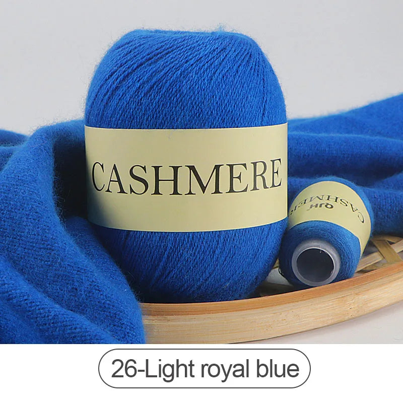 Ladies Cashmere Yarn Anti Pilling Soft Hand Knit Wool Balls