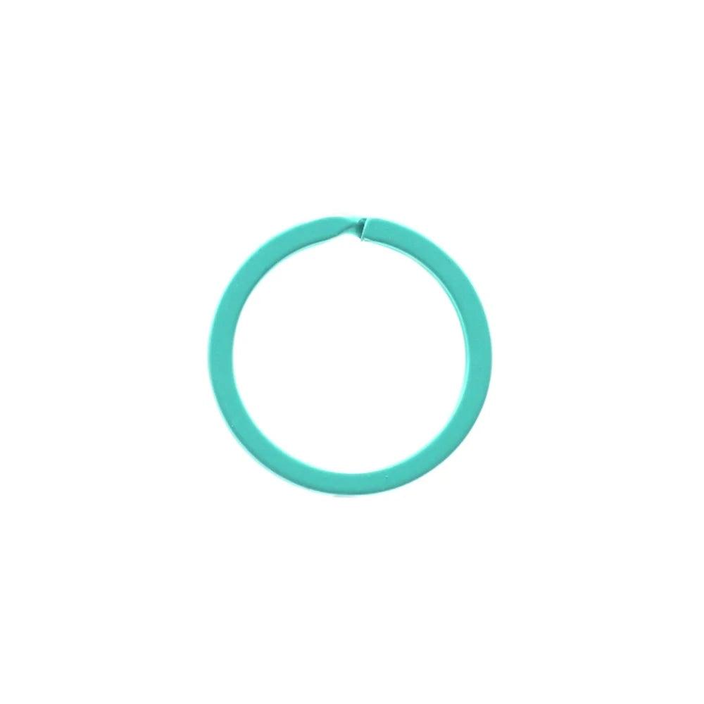 10pc/lot 30mm Round DIY Metal Key Holder Split Rings Unisex Keyring Keychain Jewelry Keyfob Making Accessories Findngs