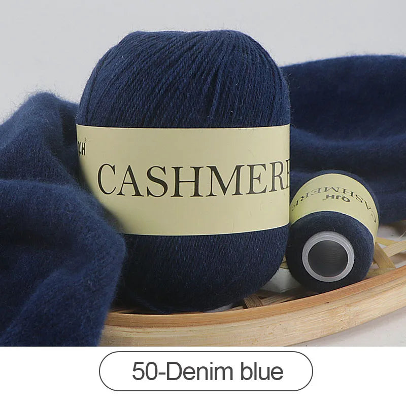 Ladies Cashmere Yarn Anti Pilling Soft Hand Knit Wool Balls