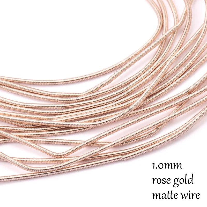 French Bullion Wire French Coil  Embroidery Silk Thread Sewing DIY Accessories Jewelry Making Embroidery Metalic Purl Wire