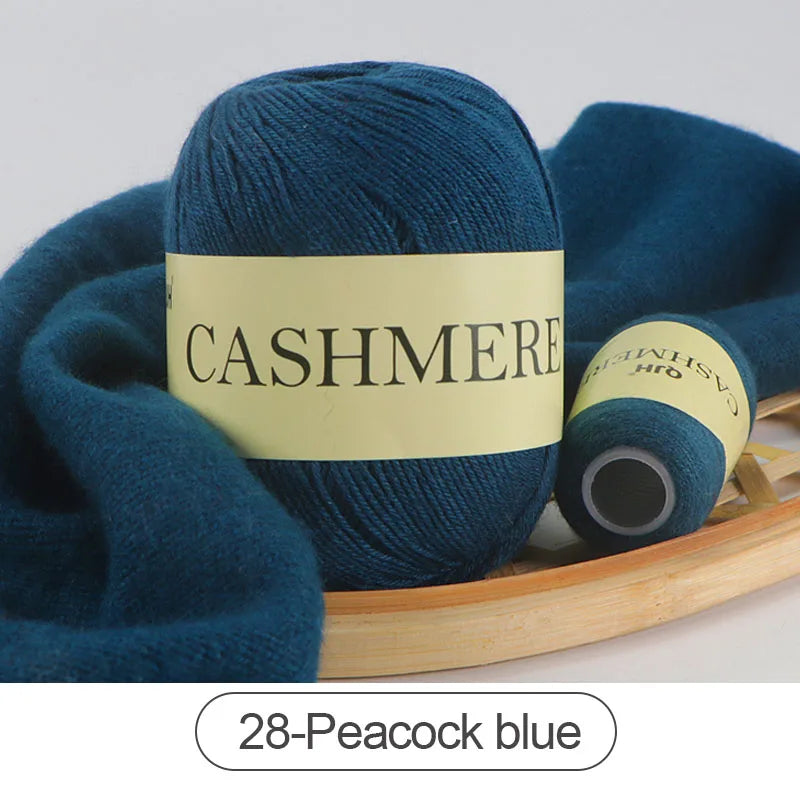 Ladies Cashmere Yarn Anti Pilling Soft Hand Knit Wool Balls